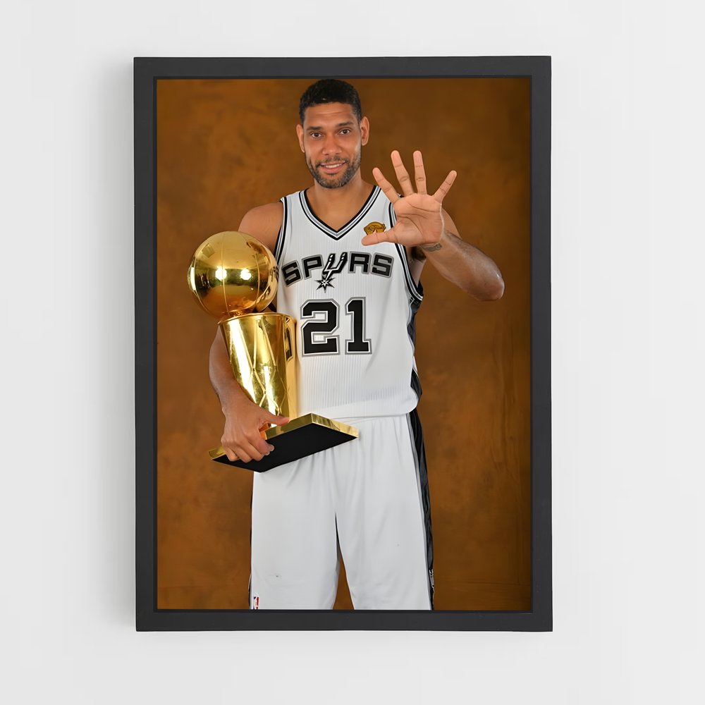 Poster L'Héritier du Basket – affiche Basketball (vue 2)